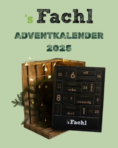 Bild von 's Fachl Innsbruck Adventskalender 2025 (72 Euro 0% USt, 27 Euro 20% USt. entspricht € 4,50)